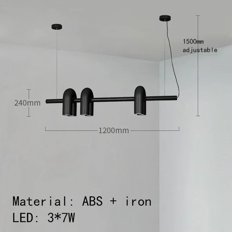 Afralia™ Nordic Chandelier: Adjustable Pendant Lights, Ceiling Hanging Lamp