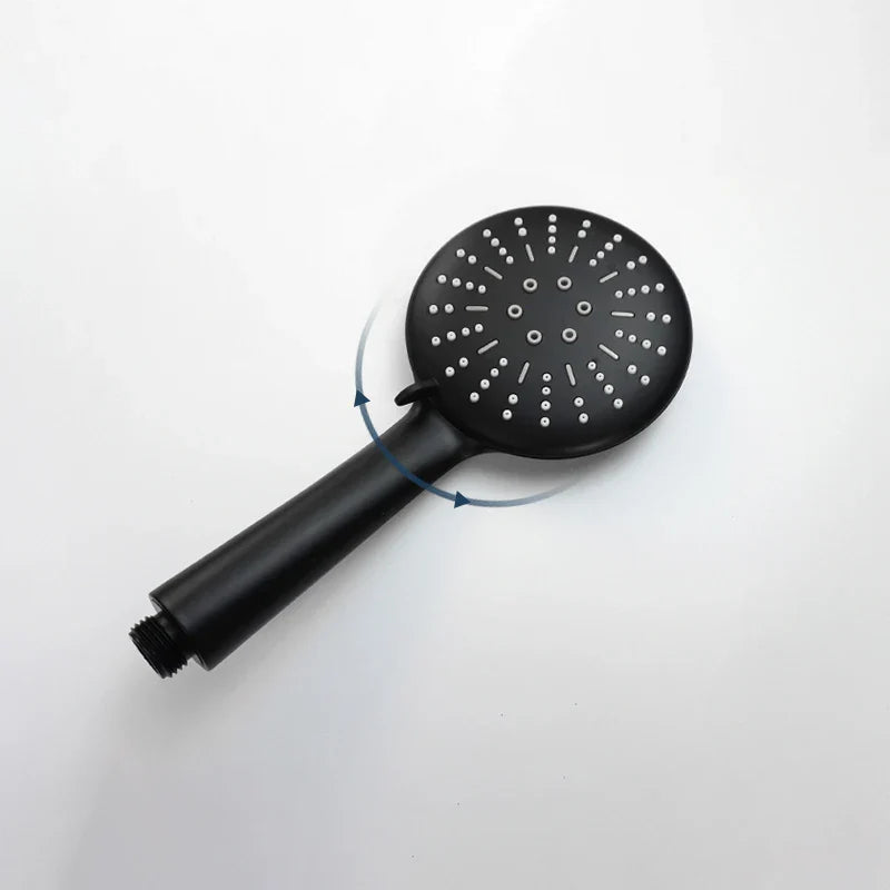 Afralia™ ABS3 Rain Shower Head Set with Adjustable Rod & Hose