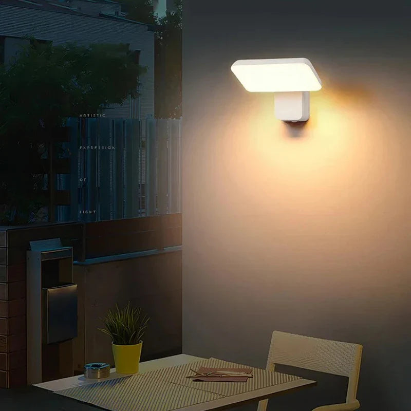 Afralia™ Modern Motion Sensor Porch Light - Waterproof Sconce for Exterior Wall, Balcony, Staircase