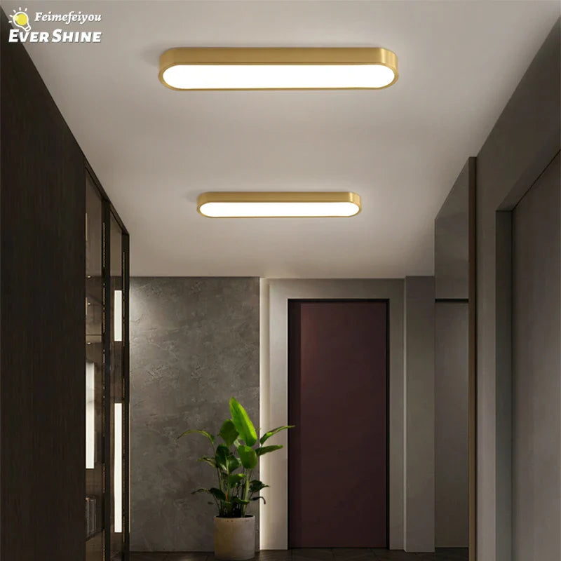 Afralia™ Nordic LED Ceiling Lamp for Home Living Bedroom Dining Decor