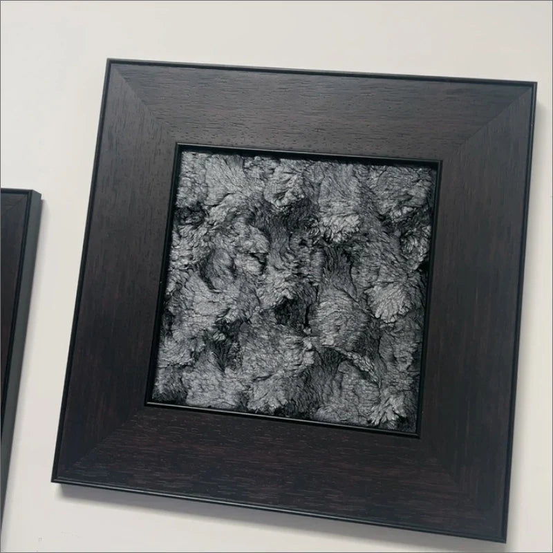 Afralia™ Fur Decorative Painting for 3D Background Wall Decor & Photo Frame Display