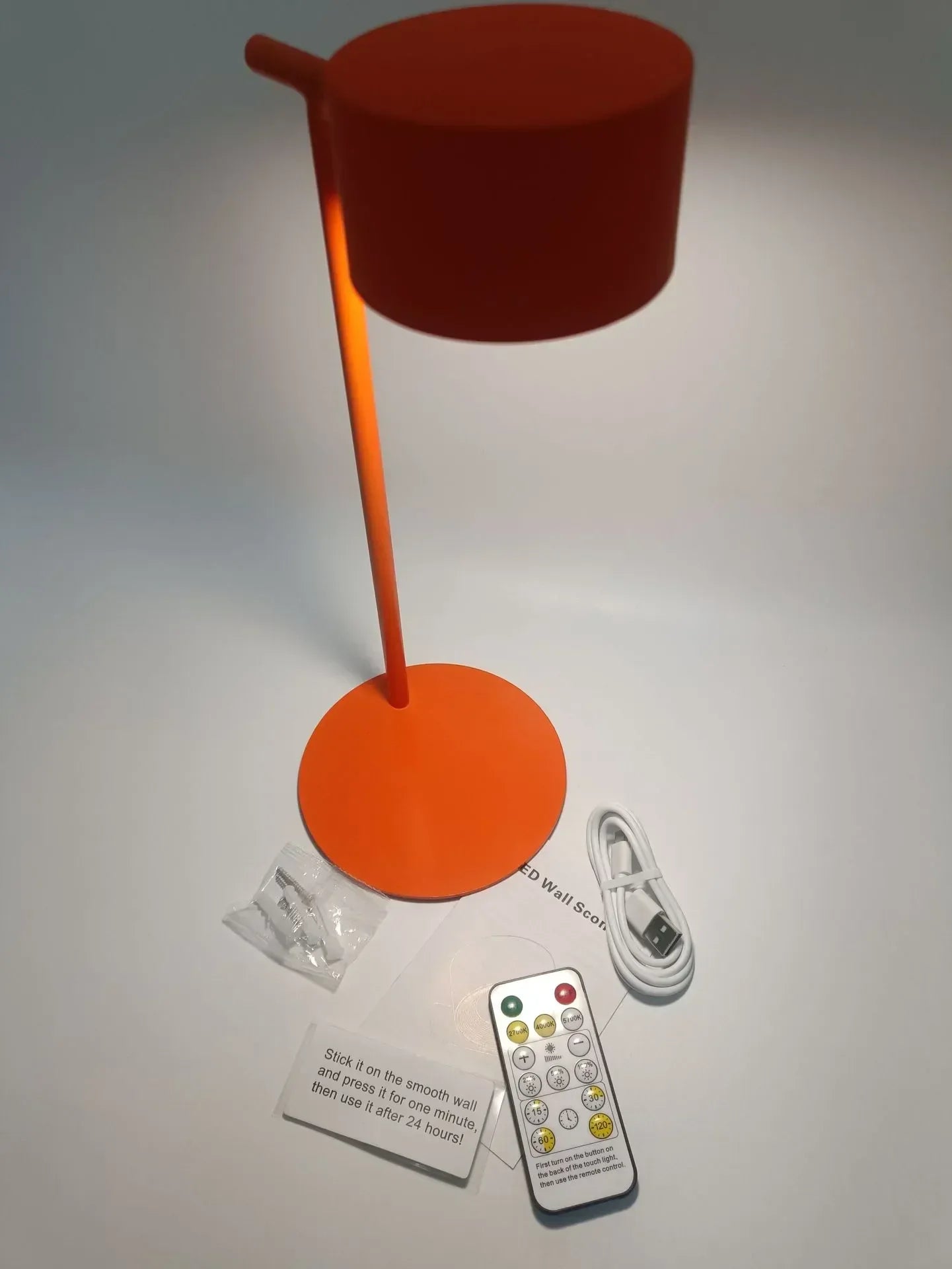 Afralia™ RGB Desk Lamp: Portable, Magnetic, Rechargeable, 360° Rotation, Wall Mount, Reading Light
