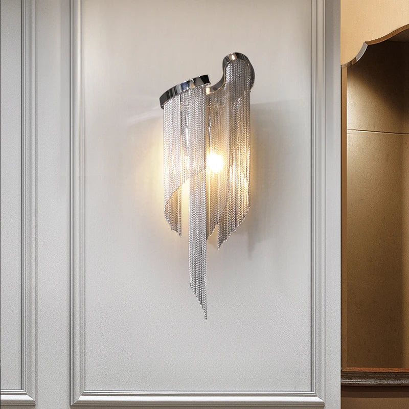 Afralia™ Tassel Chandelier: Postmodern Luxury Villa Dining Room Lamp