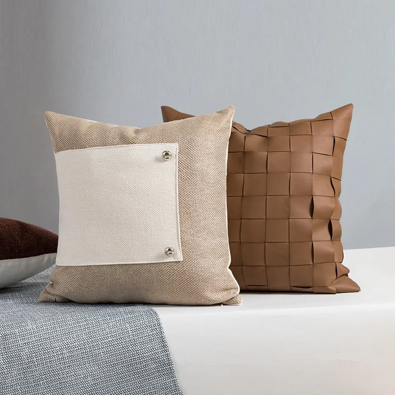 Afralia™ Luxe 45x45cm Cushion Cover: High Quality Pillowcase for Elegant Home Decor