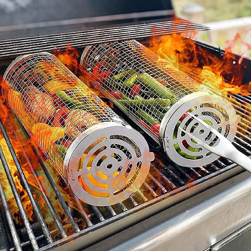 Afralia™ Grilling Basket: Ultimate BBQ Tool for Fish, Vegetables, and More