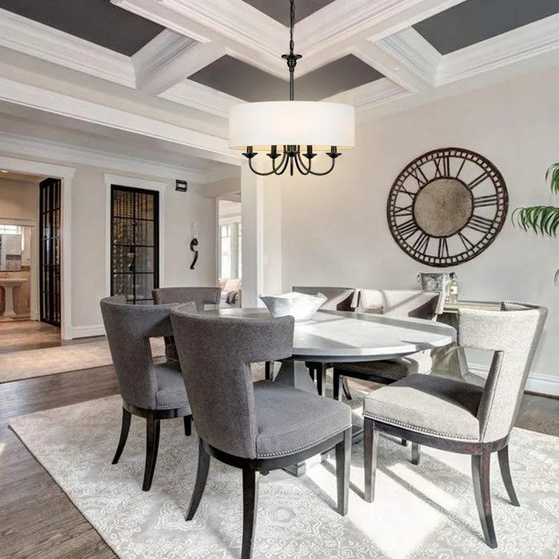 Modern E14 Pendent Lamps by Afralia™ - Stylish Lighting for Living, Dining, and Staircase