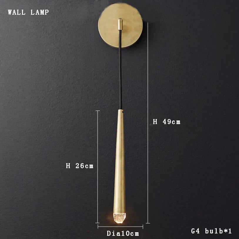 Afralia™ Crystal Water Drop Ceiling Chandelier for Classic Living Room Decor