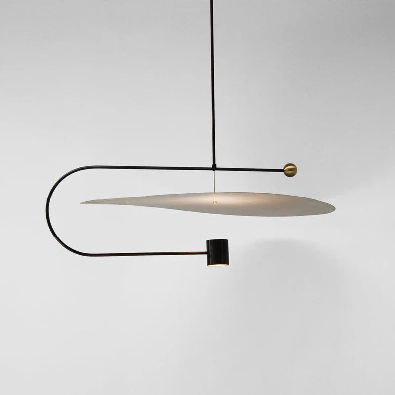 Afralia™ Nordic Iron Chandelier: Modern Living Room Pendant Light for Home Decor