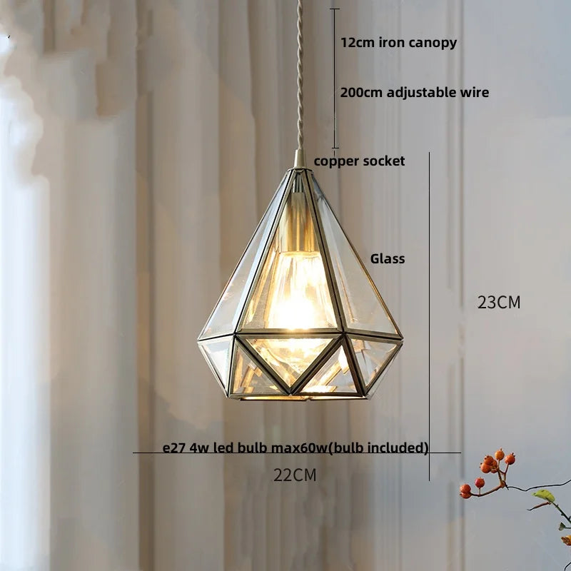 Afralia™ Tiffany Glass LED Pendant Light Kitchen Bar Cat Modern Hanging Lights