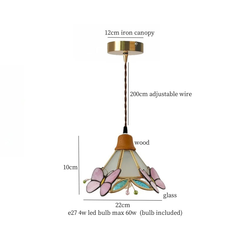 Afralia™ Ceramic LED Pendant: Japanese Vintage Hanging Lamp for Cafe, Bar, Bedroom.
