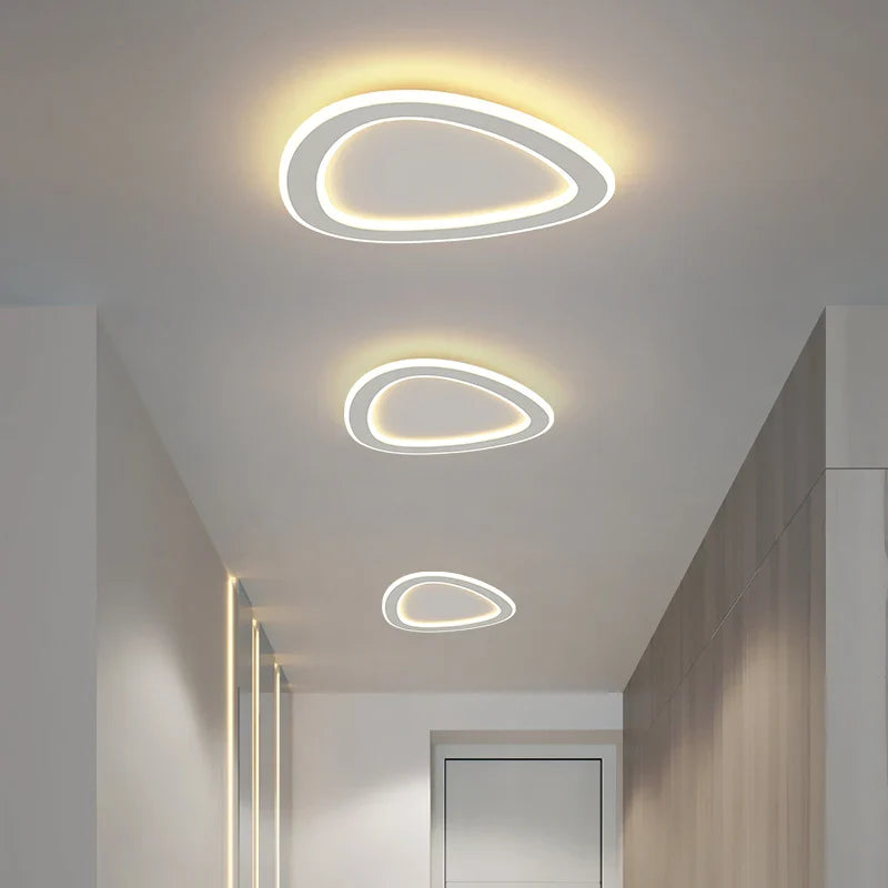 Afralia™ Nordic Aisle Ceiling Lights: Modern Minimalist Luxury Bedroom & Entry Porch Lamp