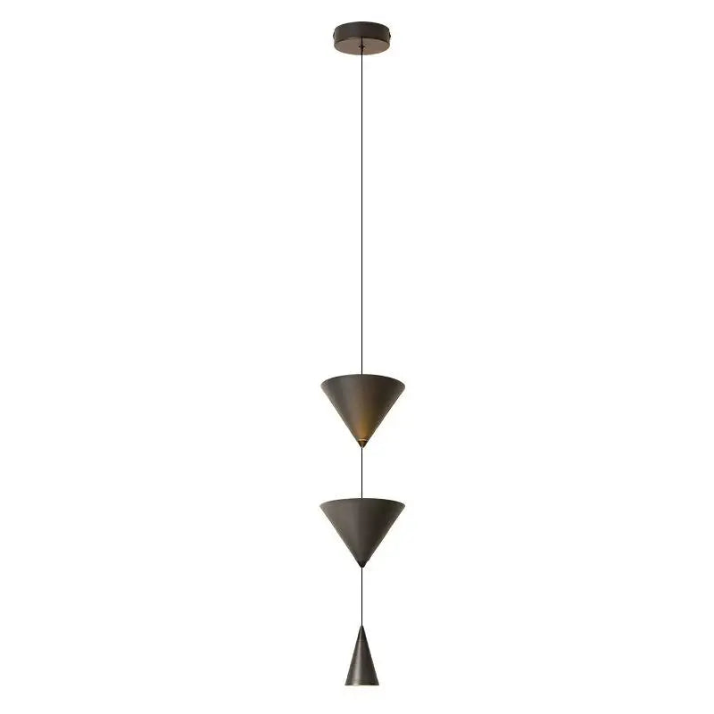 Afralia™ Modern Metal LED Pendant Light for Bedroom Parlor & Bar Atmosphere