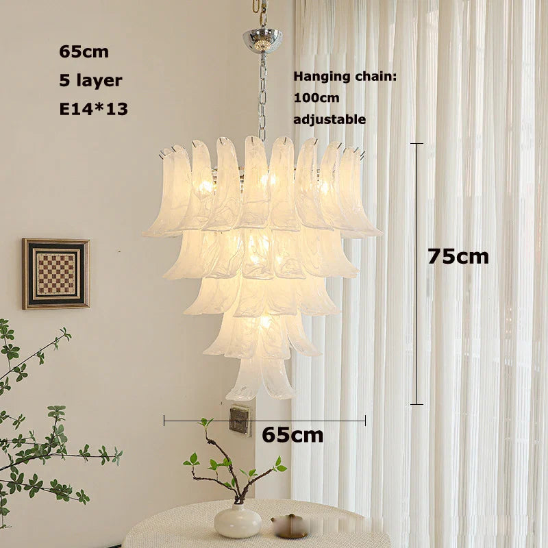 Afralia™ Green Tree Crystal LED Chandelier: Modern European Style Pendant Light with Remote Control