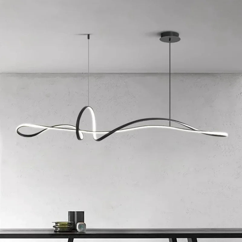 Afralia™ LED Pendant Lights for Modern Living Dining Room Chandeliers - Indoor Lighting Fixture