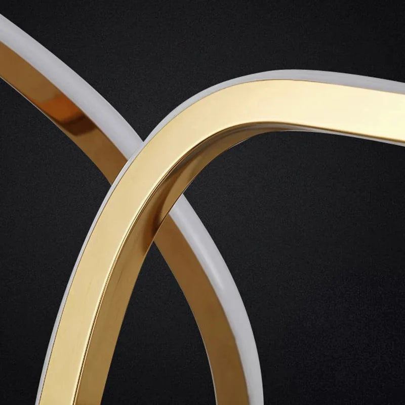 Afralia™ Modern LED Pendant Chandeliers for Living Room Dining Room Hanging Light