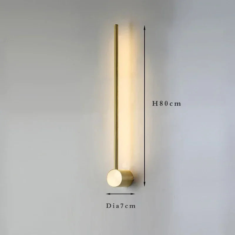 Afralia™ Modern Slim Wall Sconce & Ceiling Light for Bedroom Living Room