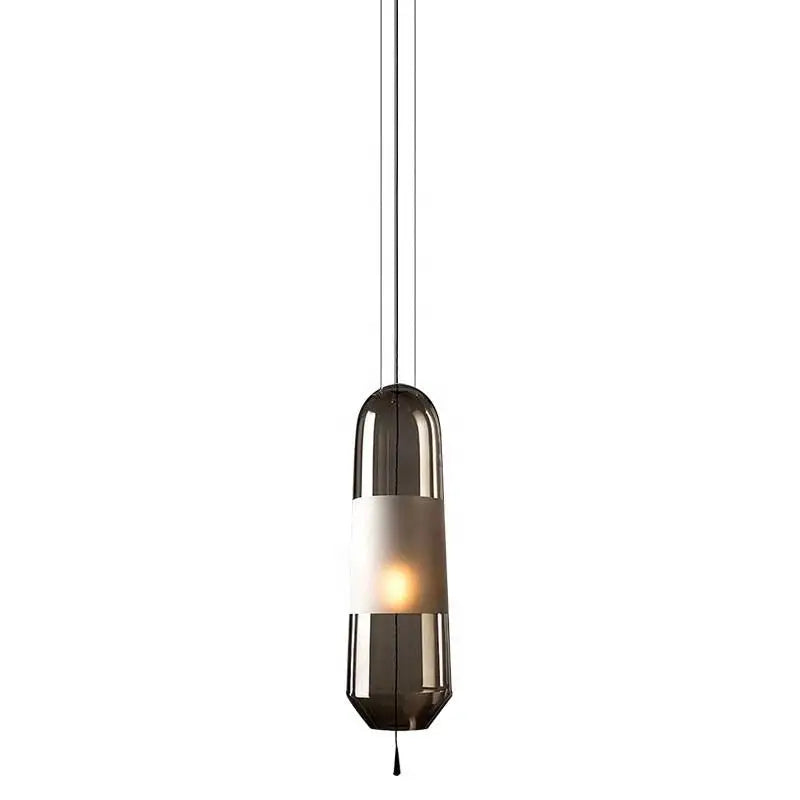 Afralia™ Modern Glass LED Pendant Lights for Dining Room Bedroom Kitchen.