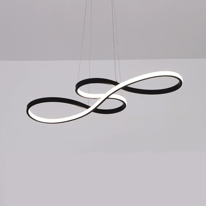 Afralia™ Gold LED Chandelier: Modern Nordic Hanging Lamp for Dining Room, Kitchen, Bar, Office