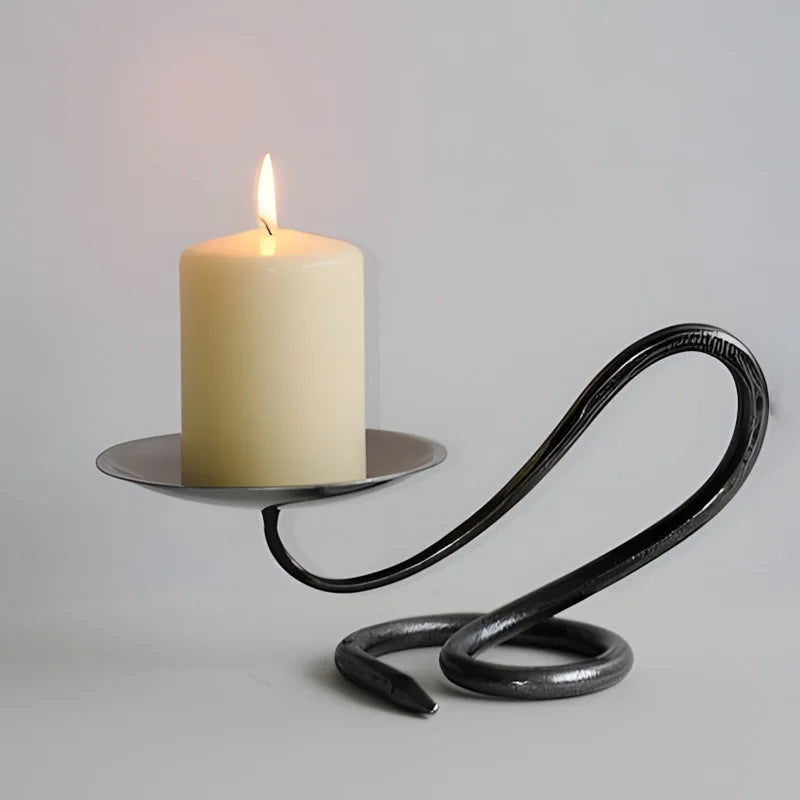 Afralia™ Golden Banana Candlestick Holder for Wedding Centerpieces and Home Decoration