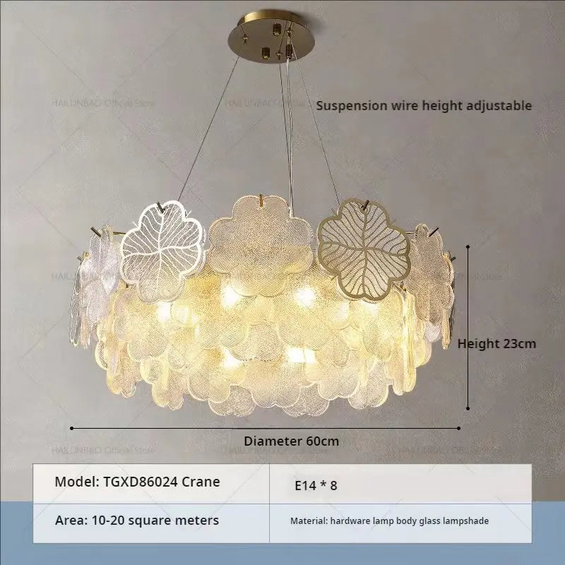 Afralia™ Crystal Chandelier: French Modern Light Luxury for Living Room, Dining Room, Bedroom