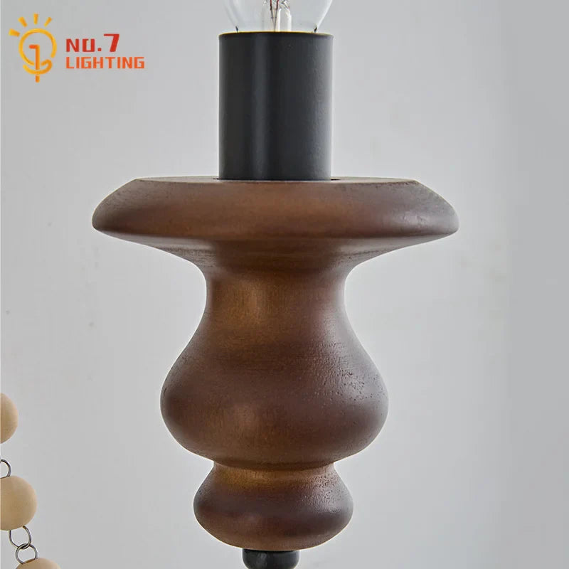 Afralia™ LED E14 Romantic Wooden Wall Lamp for Bedroom and Corridor