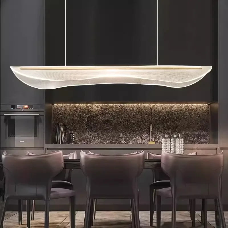 Afralia™ Nordic Simplicity LED Chandelier for Living Room and Kitchen décor