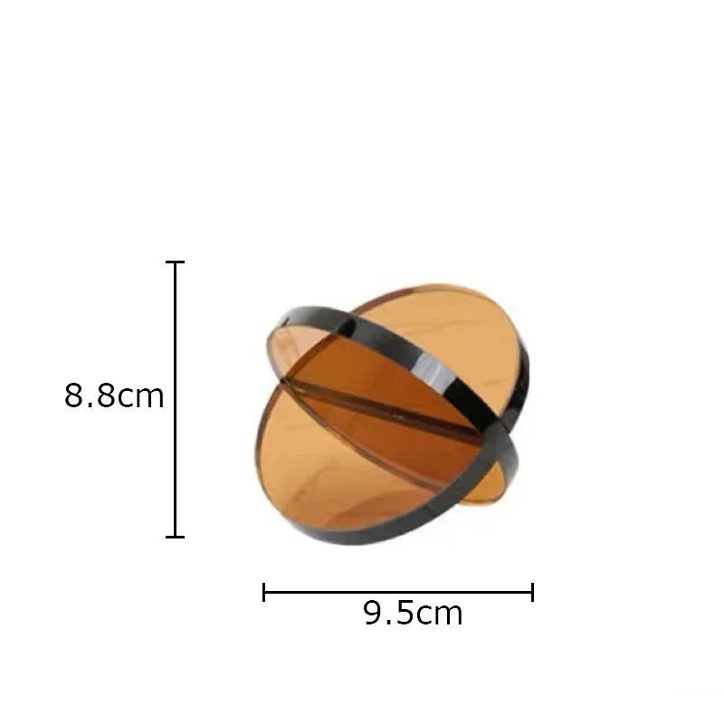 Afralia™ Geometric Cross Ornaments - Modern Desk Decoration, Abstract Artwork & Aesthetic Decor