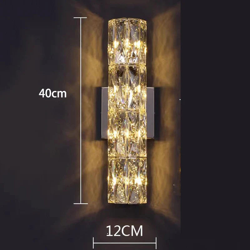 Afralia™ Crystal Chandelier: Elegant Living Room & Stair Pendant Light