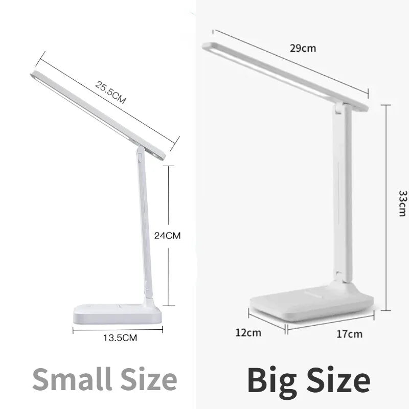 Afralia™ Touch Dimmable LED Table Lamp for Eye Protection and Reading