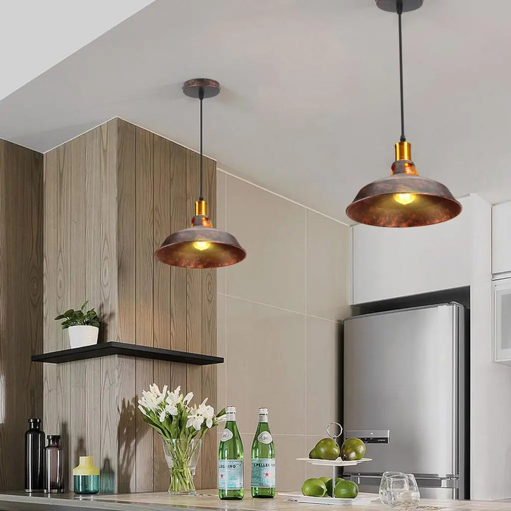 Afralia™ Rustic Metal Chandeliers: Vintage Industrial Pendant Lights for Home, Restaurant, Bar