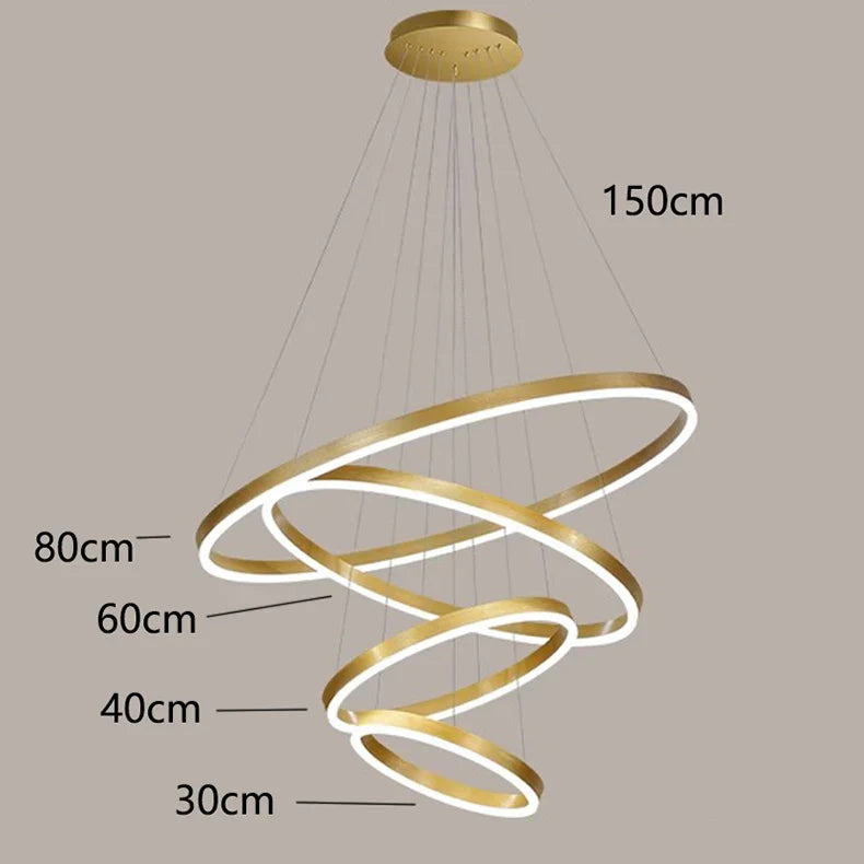 Afralia™ Nordic Stair Chandelier for Living Room, Bedroom, and Dining Room Lighting