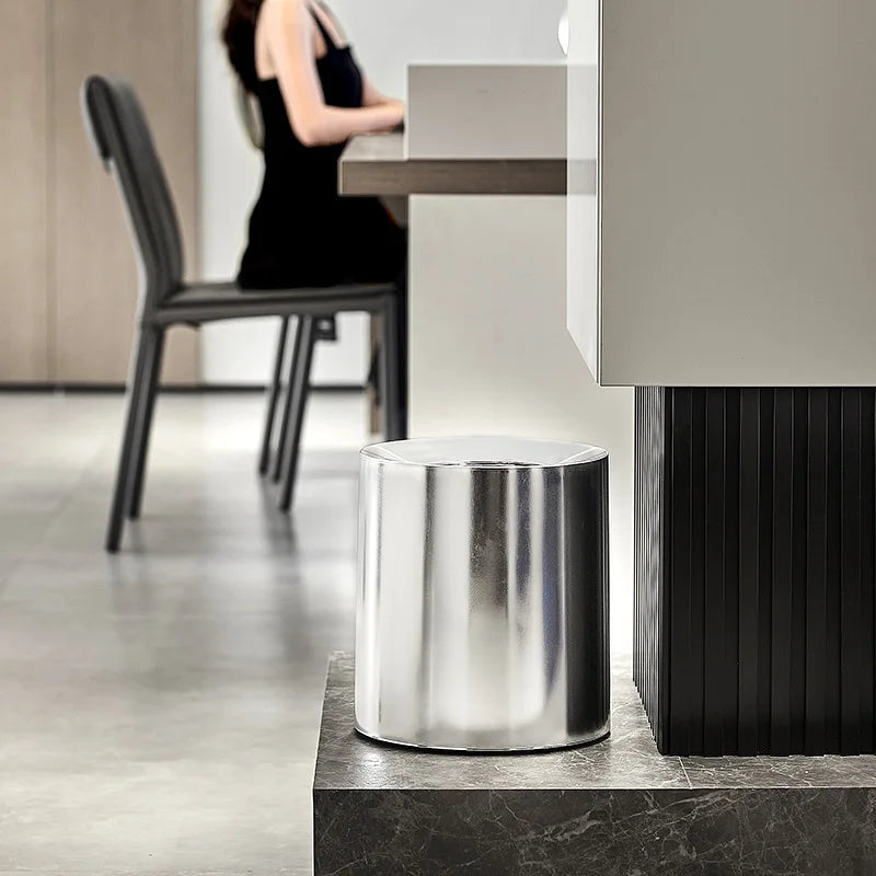 Afralia™ Large Capacity Modern Waste Bins for Home and Kitchen