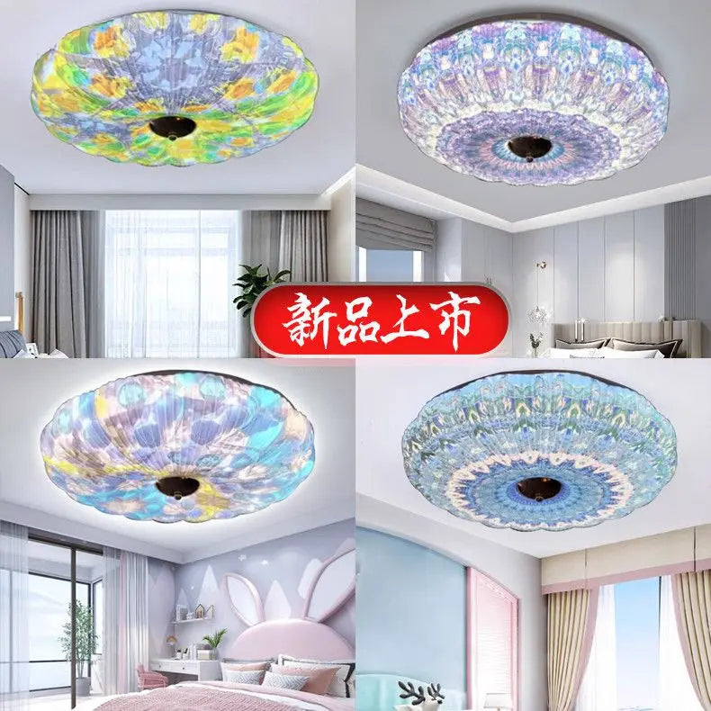 Afralia™ Energy-Efficient Bohemian LED Ceiling Lights for Bedroom - Bedazzling Eye Care
