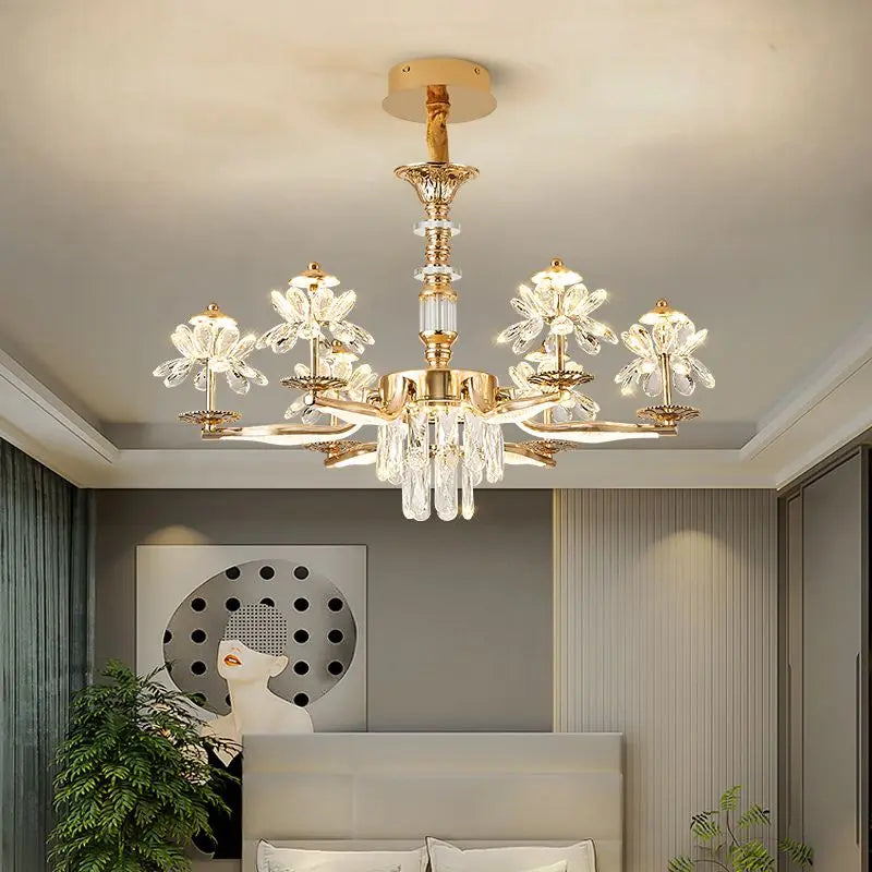 Afralia™ Vintage Dining & Bedroom Chandelier – French Style Light Luxury Living Fixture