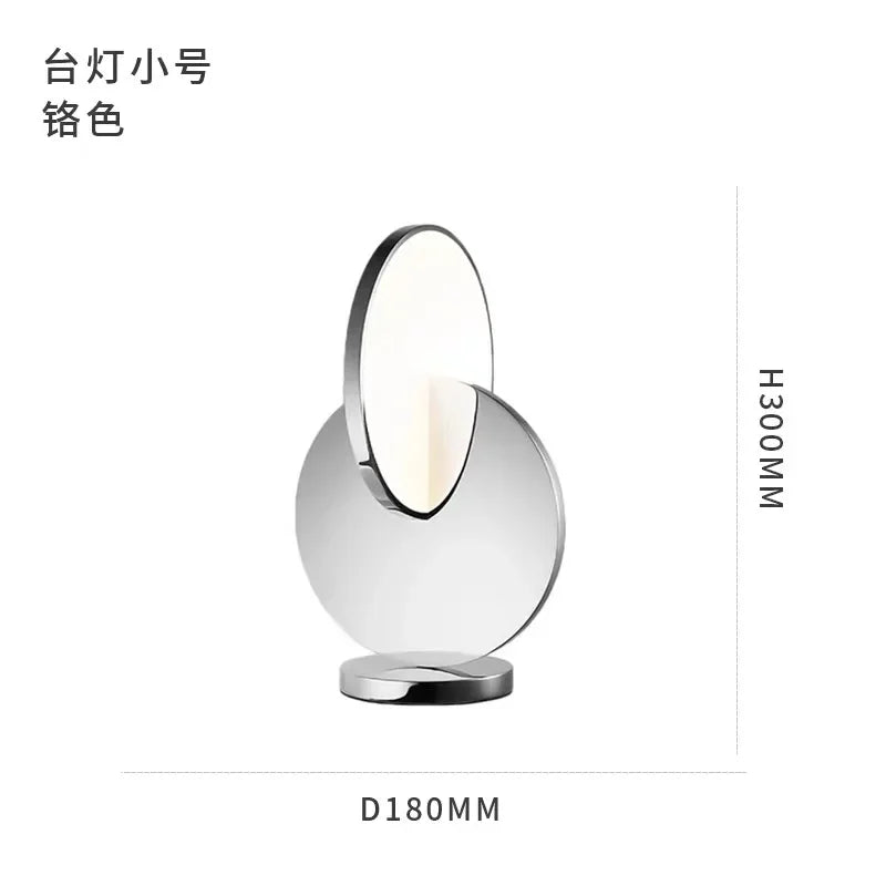 Afralia™ Geometric Circle Gold Iron Pendant Light Chandelier