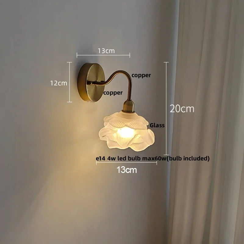 Afralia™ Modern Luxury White Glass Wall Sconce with Pull Chain Switch & LED Bulb