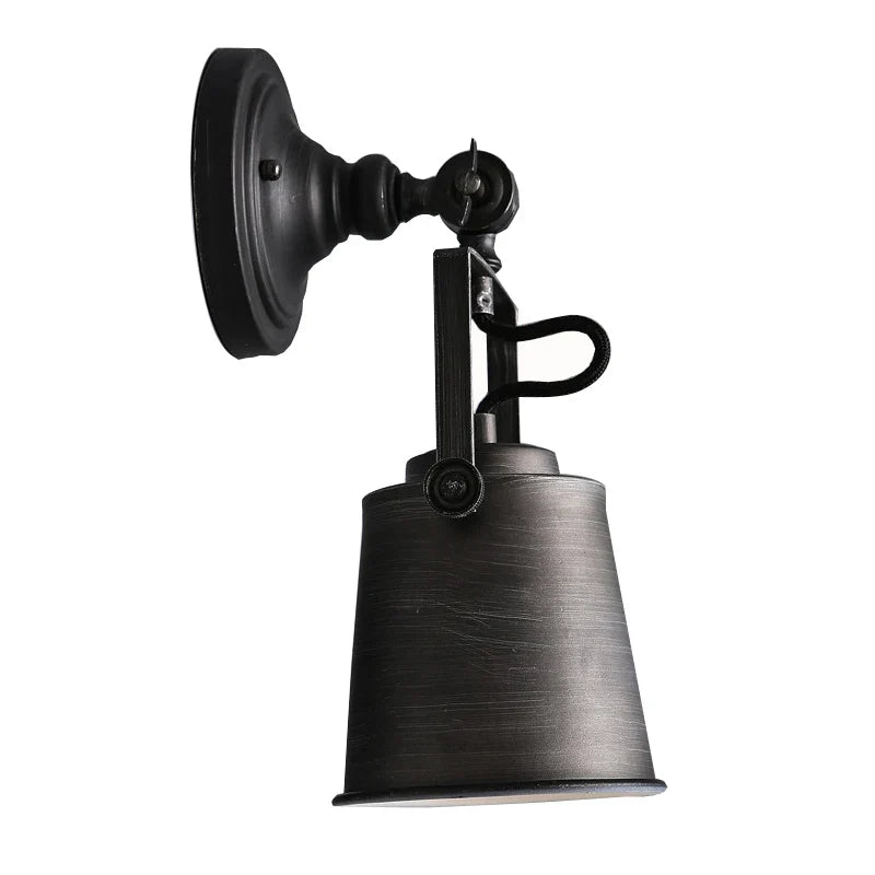 Afralia™ Retro Loft Adjustable Wall Lamp for Home Decor