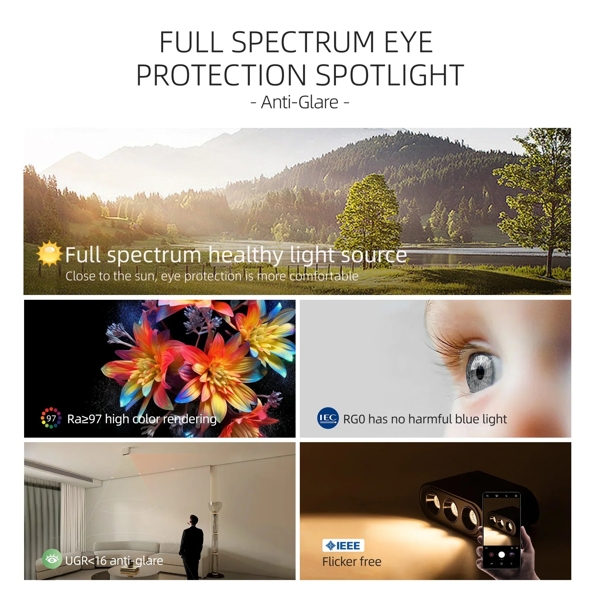 Afralia™ 12W COB Chip Ceilling Spotlight with Adjustable Angle for Magnetic Mount