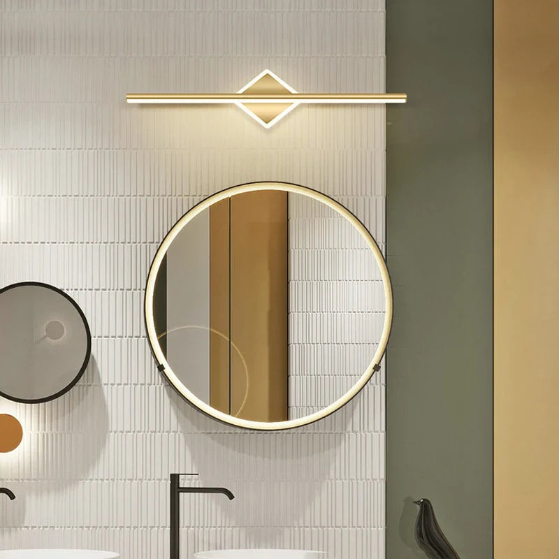 Afralia™ LED Mirror Light Wall Lamp: Modern Nordic Hotel Bathroom Luxury Indoor Lighting