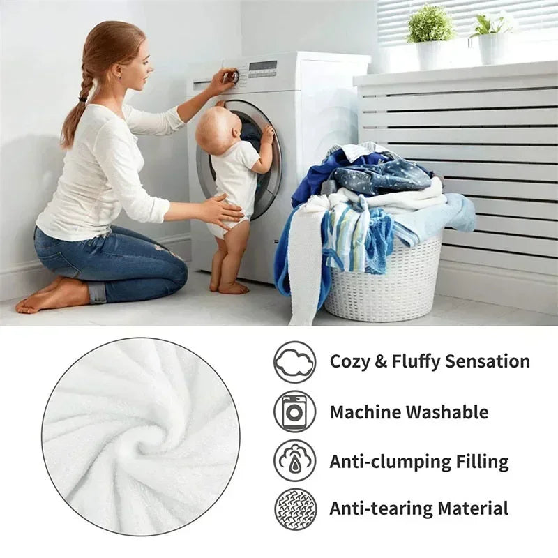 Afralia™ Milk Fleece Weighted Blanket - European Beibei Velvet Throw Blanket