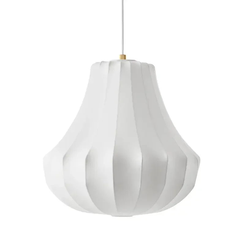 Afralia™ Minimalist Silk Pendant Lights for Any Room LED Indoor Lighting