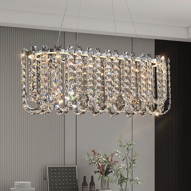 Afralia™ Crystal Chandelier for Elegant European Living Spaces