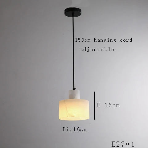 Afralia™ Oval Black Spanish Acrylic Pendant Light for Elegant Bedroom Decor