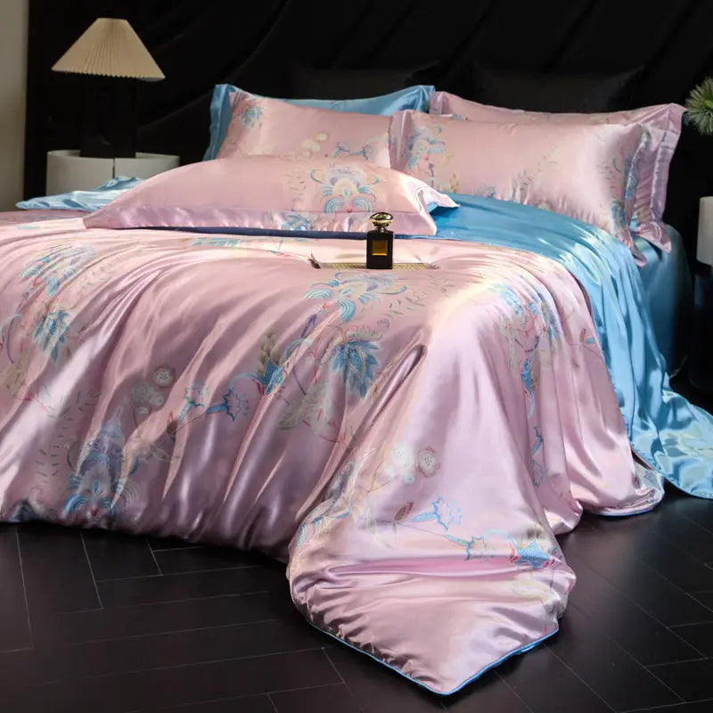 Afralia™ Mulberry Silk Bedding Sets: American Summer Cool and Comfortable Premium Bedsheet Set