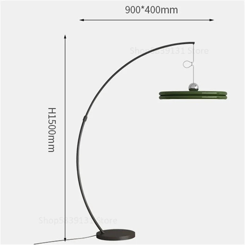Afralia™ Nordic Minimalist Iron Art Floor Lamp for Living Room Sofa
