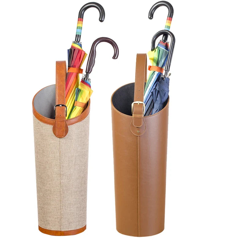 Afralia™ Umbrella Holder Organizer Stand for Home - Floor Rack Storage Bucket