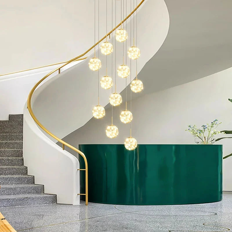 Afralia™ Nordic Dining Pendant Light Chandelier for Indoor Living Room Decor