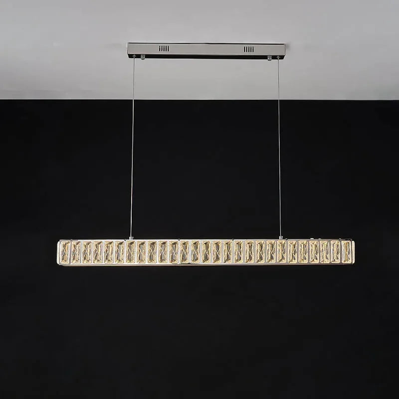 Afralia™ Crystal Chandelier LED Golden Modern Luxury Ceiling Home Interior Shop