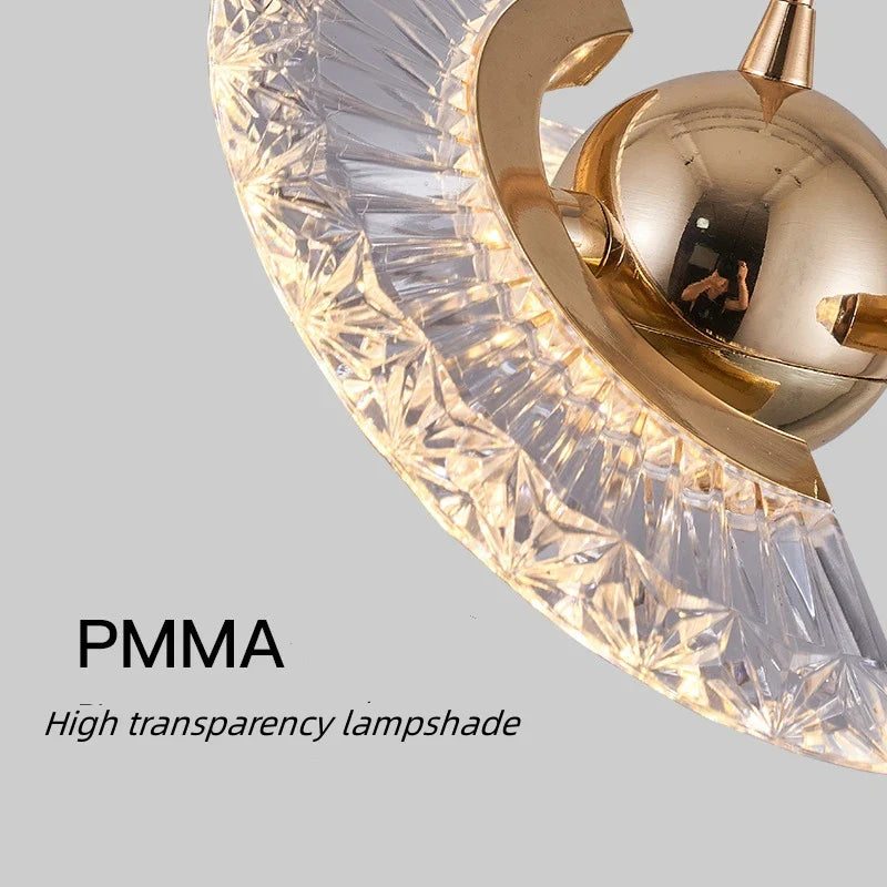 Afralia™ Rotatable LED Pendant Lamp for Modern Indoor Living Room Art Decor Lighting