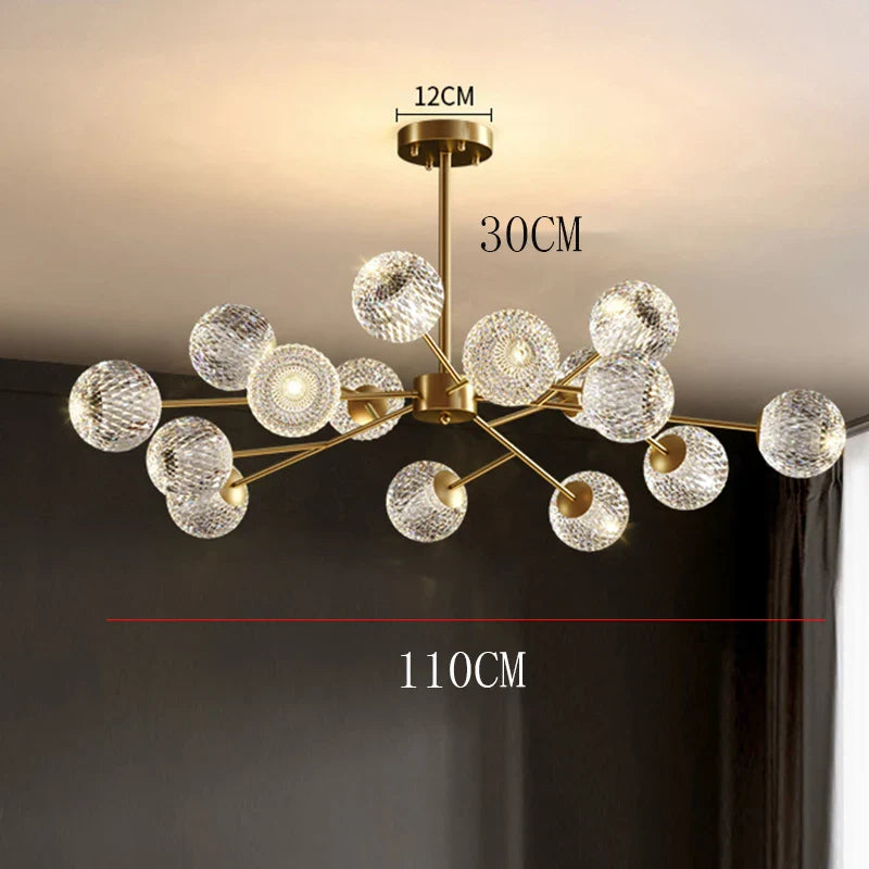Nordic Home Decor Pendant Lamp Afralia™ Ceiling Chandelier for Living Room